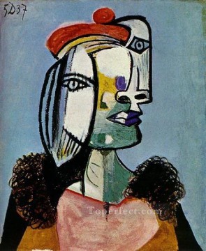 Pablo Picasso Painting - Retrato Mujer 1 1937 cubismo Pablo Picasso